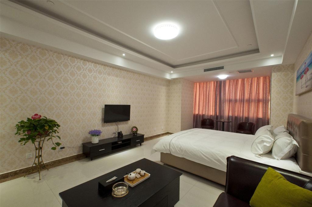Baideng Shengdi Service Apartment Linyi Qiluyuan Square מראה חיצוני תמונה